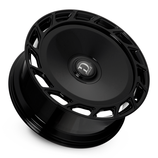 BIGBOY-261036GB15 - Dolce Luxury Bigboy 26X10 6X135 / 6X139.7 ET 15mm Gloss Black - Dolce Luxury Wheels Canada