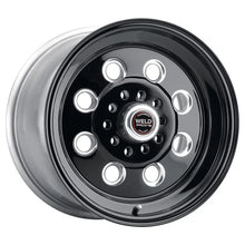 Load image into Gallery viewer, 90B-54344 - Weld Racing Black Draglite 15X4 5X114.3 / 5X120.65 ET 0mm Gloss Black - Weld Racing Wheels Canada