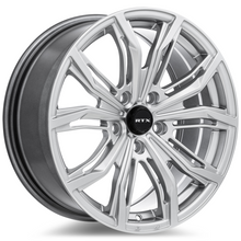 Charger l'image dans la galerie, 83254 - RTX Black Widow 17X7.5 5X114.3 42mm Hyper Silver - RTX Wheels Canada