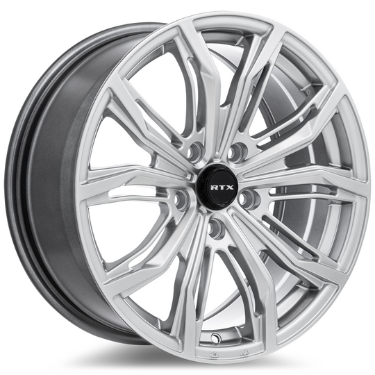 83254 - RTX Black Widow 17X7.5 5X114.3 42mm Hyper Silver - RTX Wheels Canada