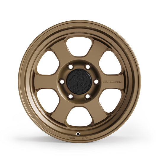 AR617090N126139BR - Blackhorn AR6 17X9 6X139.7 -12mm Coyote - Blackhorn Wheels Canada