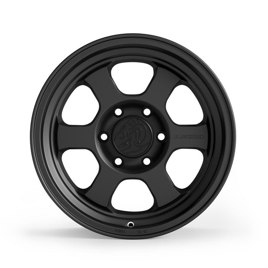 AR6170900006139MB - Blackhorn AR6 17X9 6X139.7 0mm Obsidian - Blackhorn Wheels Canada