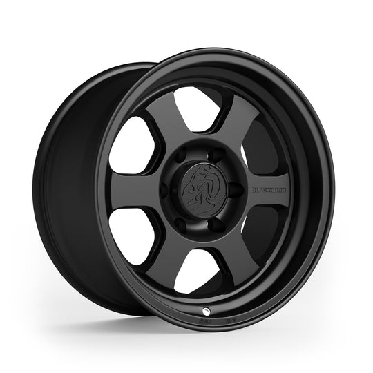 AR6170900006139MB - Blackhorn AR6 17X9 6X139.7 0mm Obsidian - Blackhorn Wheels Canada