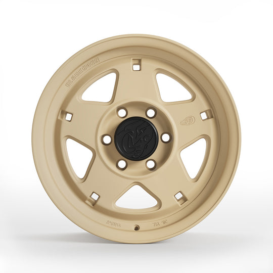 NS517090N126139FDE - Blackhorn NS5 17X9 6X139.7 -12mm Flat Dark Earth - Blackhorn Wheels Canada