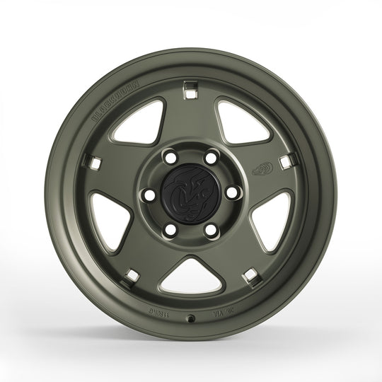 NS5170850256139ODG - Blackhorn NS5 17X8.5 6X139.7 25mm Olive Drab Green - Blackhorn Wheels Canada
