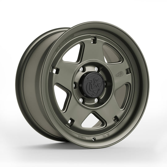 NS5170850256139ODG - Blackhorn NS5 17X8.5 6X139.7 25mm Olive Drab Green - Blackhorn Wheels Canada
