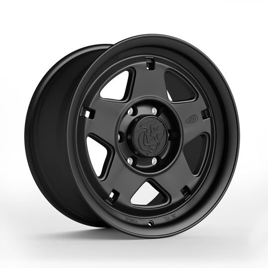 NS5170850006139MB - Blackhorn NS5 17X8.5 6X139.7 0mm Obsidian - Blackhorn Wheels Canada