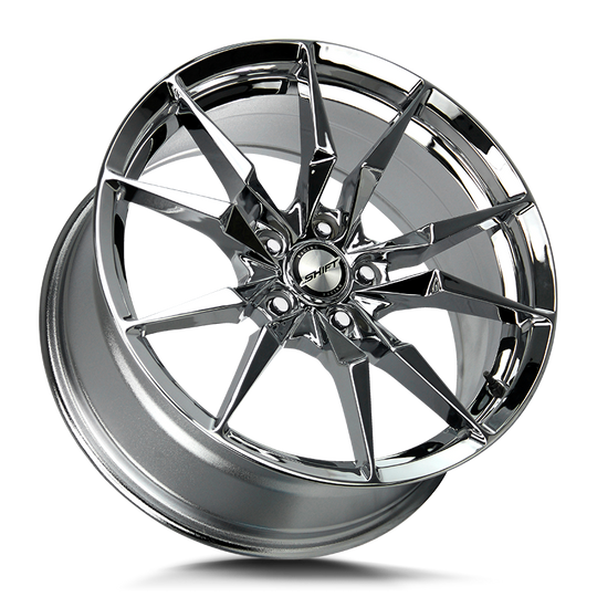 H29851435 - Shift H29 Blade 18X8 5X114.3 35mm Chrome - Shift Wheels Canada