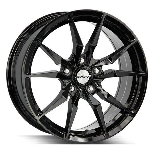 H29852035GB - Shift H29 Blade 18X8 5x120 35mm All Gloss Black - Shift Wheels Canada