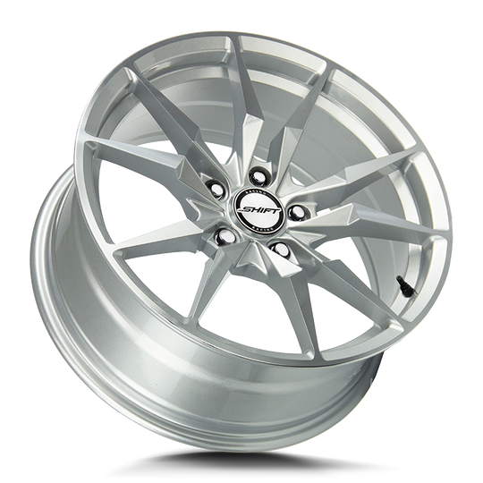 H29751235SM - Shift H29 Blade 17X7.5 5x112 35mm Silver Machined - Shift Wheels Canada