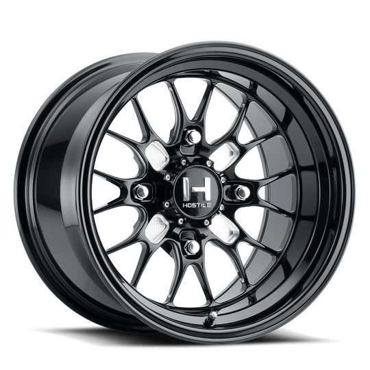 HF11-1580413744SB - Hostile UTV Boost 15X8 4X137 0mm Blade Cut Wheel - Hostile UTV Wheels Canada