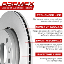 Load image into Gallery viewer, RKBC680544 Bremex Premium ExoCoat Disc Brake Rotor Set Bremex Canada