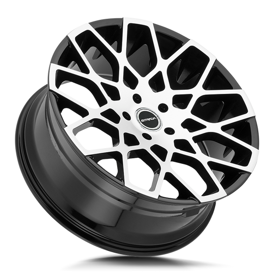 S59663926GBM - Strada S59 Buca 26X10 6x139.7 26mm Gloss Black Machined - Strada Wheels Canada