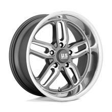 Load image into Gallery viewer, U12920007355 - US Mag U129 Cten 20X10 5X127  1mm Matte Gun Metal Milled - US Mag Wheels Canada