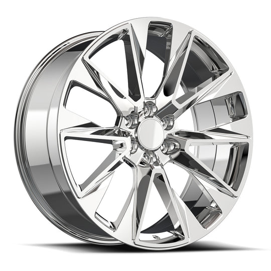 C14-24105030NC - O.E. Revolution C-14 24X10 6X139.7 30mm Nano Chrome - O.E. Revolution Wheels Canada