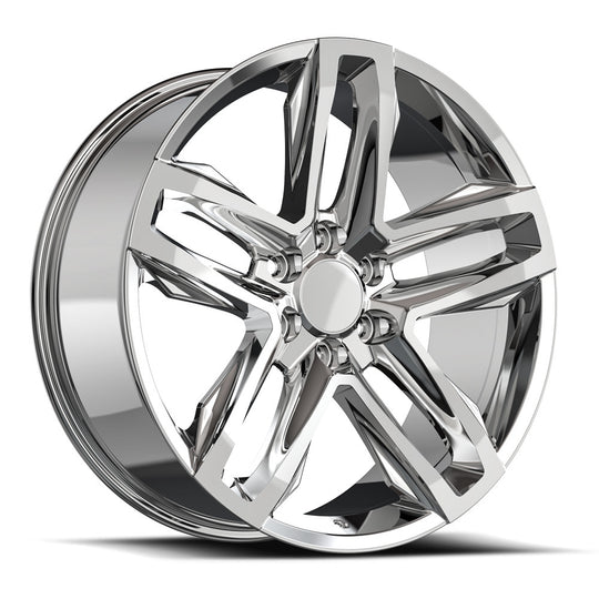 C24-24105030NC - O.E. Revolution C-24 24X10 6X139.7 30mm Nano Chrome - O.E. Revolution Wheels Canada