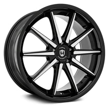 Load image into Gallery viewer, C24-2090BLNK3573BMF - Curva C24 20X9 Blank 35mm Gloss Black Machine Face - Curva Wheels Canada