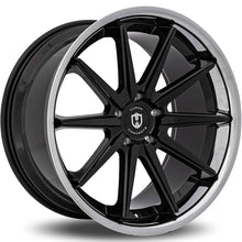 Load image into Gallery viewer, C24-201051143573BSCL - Curva C24 20X10.5 5X114.3 35mm Gloss Black Stainless Chrome Lip - Curva Wheels Canada