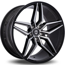 Load image into Gallery viewer, C25-20101204072BMF - Curva C25 20X10 5X120 40mm Gloss Black Machine Face - Curva Wheels Canada