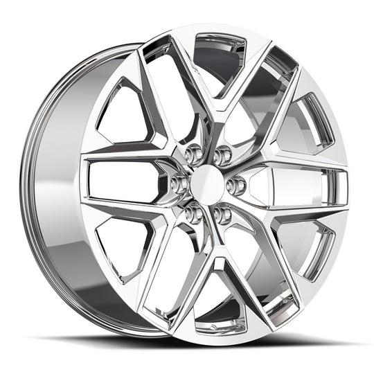C39-2295031NC - O.E. Revolution C-39 22X9 6X139.7 31mm Nano Chrome - O.E. Revolution Wheels Canada
