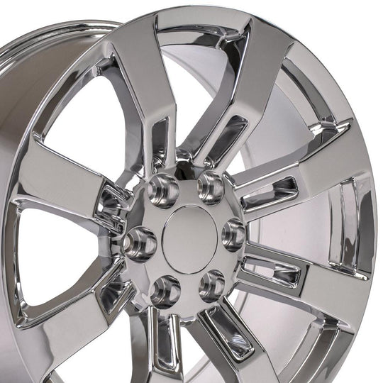 CA82-20085-6550-31C - OE Wheels Replica CA82 20X8.5 6X139.7 ET31mm Chrome - OE Wheels Wheels Canada