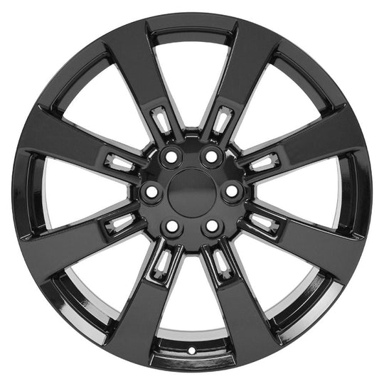 CA82-22090-6550-31B - OE Wheels Replica CA82 22X9 6X139.7 ET31mm Gloss Black - OE Wheels Wheels Canada