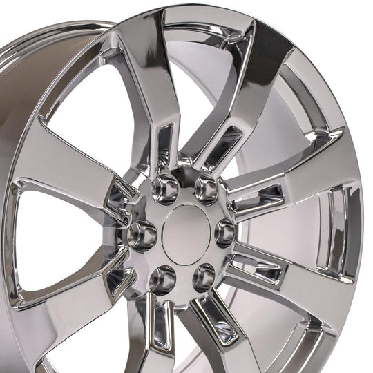 CA82-22090-6550-31C - OE Wheels Replica CA82 22X9 6X139.7 ET31mm Chrome - OE Wheels Wheels Canada