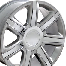 Charger l'image dans la galerie, CA87-22090-6550-31HS-ic - OE Wheels Replica CA87 22X9 6X139.7 ET31mm Hyper Silver - OE Wheels Wheels Canada