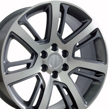 Charger l'image dans la galerie, CA88-22090-6550-31MG - OE Wheels Replica CA88 22X9 6X139.7 ET31mm Gunmetal Machined - OE Wheels Wheels Canada
