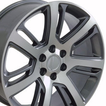 Charger l'image dans la galerie, CA88-22090-6550-31MG - OE Wheels Replica CA88 22X9 6X139.7 ET31mm Gunmetal Machined - OE Wheels Wheels Canada