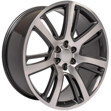 Load image into Gallery viewer, CA88-24100-6550-31MG - OE Wheels Replica CA88 24X10 6X139.7 31MM Gunmetal Machined - OE Wheels Replica Wheels Canada