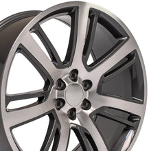 Load image into Gallery viewer, CA88-24100-6550-31MG - OE Wheels Replica CA88 24X10 6X139.7 31MM Gunmetal Machined - OE Wheels Replica Wheels Canada