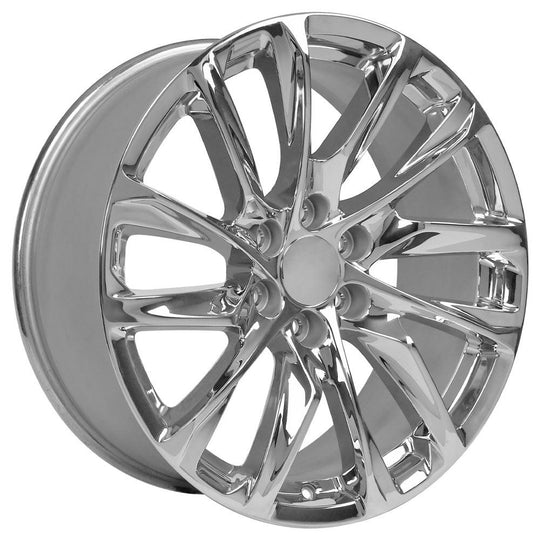 CA90-22090-6550-28C - OE Wheels Replica CA90 22X9 6X139.7 ET28mm Chrome - OE Wheels Wheels Canada