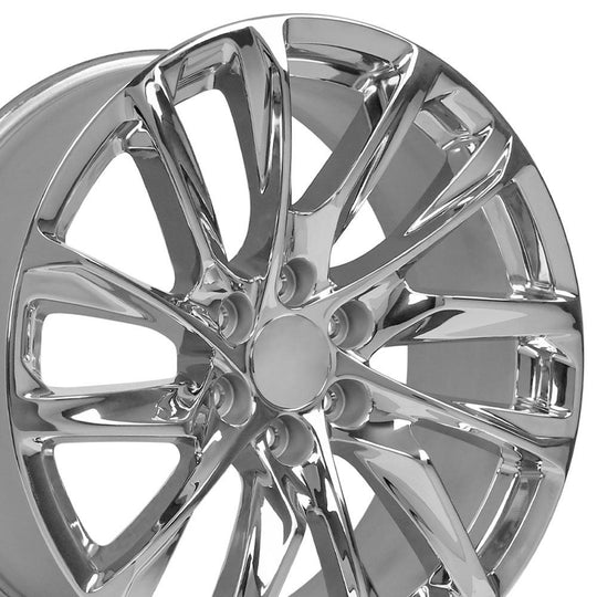 CA90-22090-6550-28C - OE Wheels Replica CA90 22X9 6X139.7 ET28mm Chrome - OE Wheels Wheels Canada