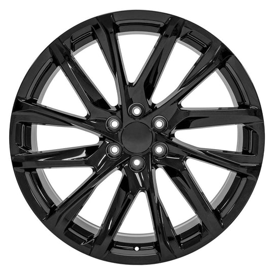 CA90-24100-6550-28B - OE Wheels Replica CA90 24X10 6X139.7 ET28mm Gloss Black - OE Wheels Wheels Canada