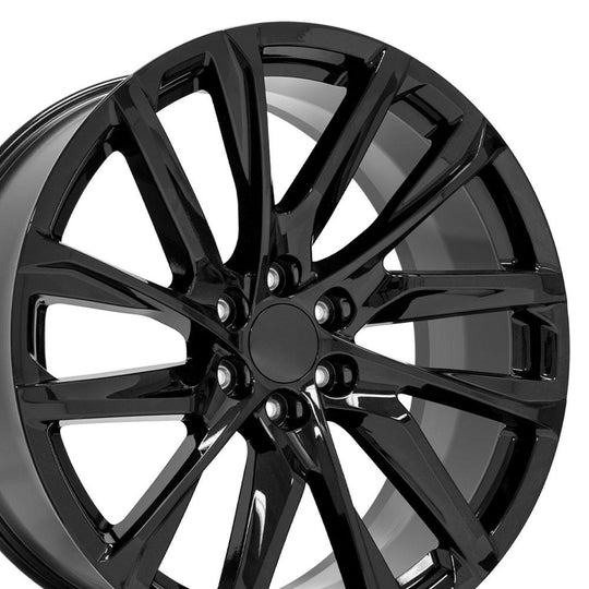 CA90-24100-6550-28B - OE Wheels Replica CA90 24X10 6X139.7 ET28mm Gloss Black - OE Wheels Wheels Canada