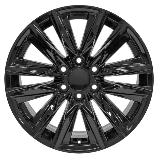 CA91-20090-6550-28B - OE Wheels Replica CA91 20X9 6X139.7 ET28mm Gloss Black - OE Wheels Wheels Canada