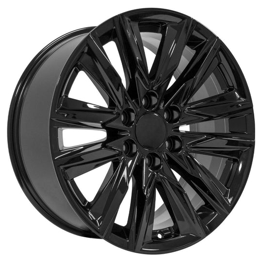 CA91-20090-6550-28B - OE Wheels Replica CA91 20X9 6X139.7 ET28mm Gloss Black - OE Wheels Wheels Canada