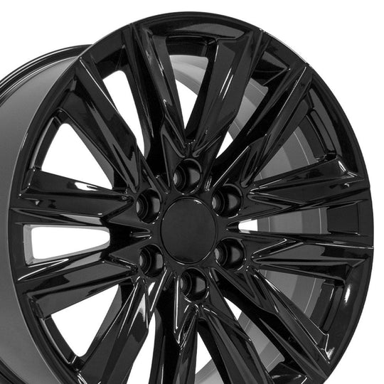 CA91-20090-6550-28B - OE Wheels Replica CA91 20X9 6X139.7 ET28mm Gloss Black - OE Wheels Wheels Canada