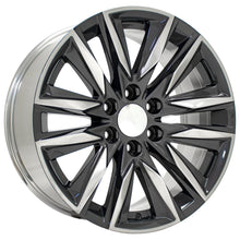 Charger l'image dans la galerie, CA91-20090-6550-28PG - OE Wheels Replica CA91 20X9 6X139.7 ET28mm Gloss Gunmetal with Polished Face - OE Wheels Wheels Canada