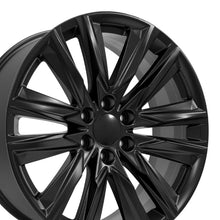 Charger l'image dans la galerie, CA91-22090-6550-28B1 - OE Wheels Replica CA91 22X9 6X139.7 ET28mm Satin Black - OE Wheels Wheels Canada