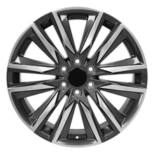 Charger l'image dans la galerie, CA91-22090-6550-28PG - OE Wheels Replica CA91 22X9 6X139.7 ET28mm Gloss Gunmetal with Polished Face - OE Wheels Wheels Canada