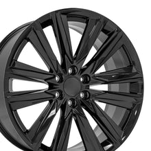 Load image into Gallery viewer, CA91-24100-6550-28B - OE Wheels Replica CA91 24X10 6X139.7 ET28mm Gloss Black - OE Wheels Wheels Canada