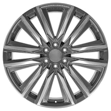 Load image into Gallery viewer, CA91-24100-6550-28PG - OE Wheels Replica CA91 24X10 6X139.7 ET28mm Gunmetal with Polished Face - OE Wheels Wheels Canada