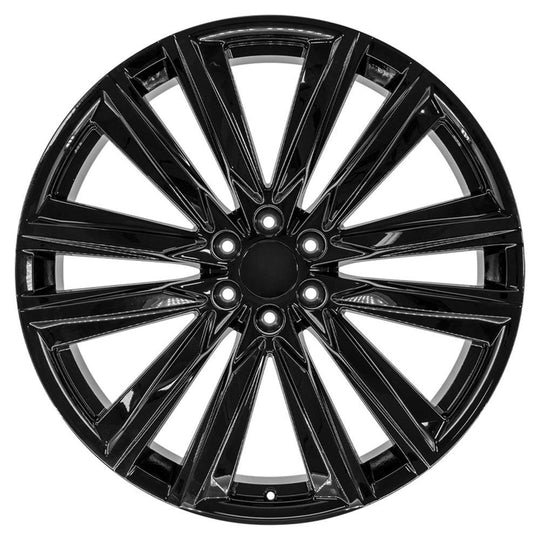 CA91-26100-6550-28B - OE Wheels Replica CA91 26X10 6X139.7 ET28mm Gloss Black - OE Wheels Wheels Canada