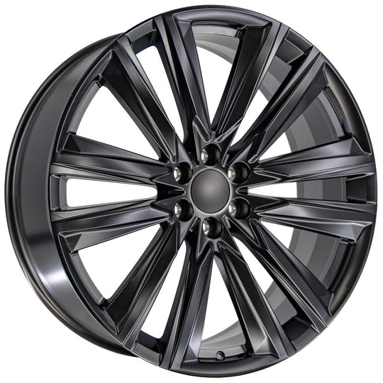 CA91-26100-6550-28B1 - OE Wheels Replica CA91 26X10 6X139.7 ET28mm Satin Black - OE Wheels Wheels Canada