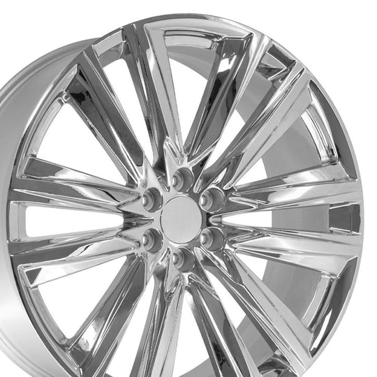 CA91-26100-6550-28C - OE Wheels Replica CA91 26X10 6X139.7 ET28mm Chrome - OE Wheels Wheels Canada