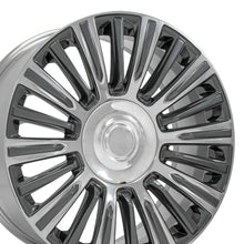 Load image into Gallery viewer, CA92-22090-6550-28PG - OE Wheels Replica CA92 22X9 6X139.7 28MM Gunmetal with Polished Face - OE Wheels Replica Wheels Canada