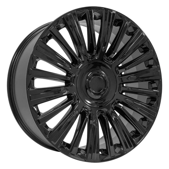 CA92-24100-6550-28B - OE Wheels Replica CA92 24X10 6X139.7 ET28mm Gloss Black - OE Wheels Wheels Canada