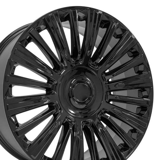 CA92-24100-6550-28B - OE Wheels Replica CA92 24X10 6X139.7 ET28mm Gloss Black - OE Wheels Wheels Canada